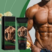 Langruiwanju Crema De Cuidado Muscular, LíNea De Fitness Para Hombres, Endurecimiento Muscular, Masaje Corporal En Forma